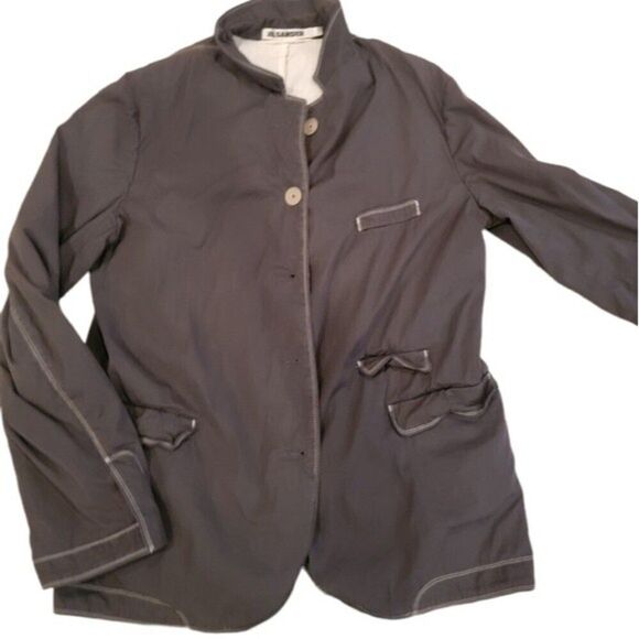 𝅺jil Sander cotton jacket size 40